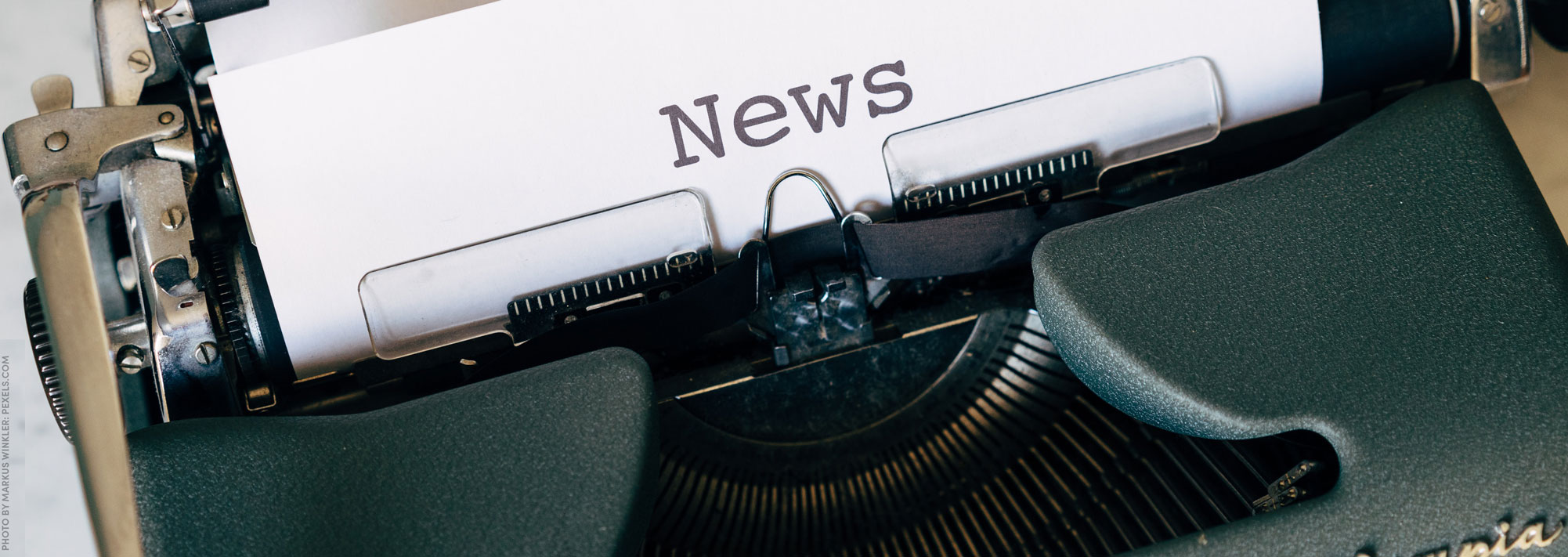 News - paper in typewriter