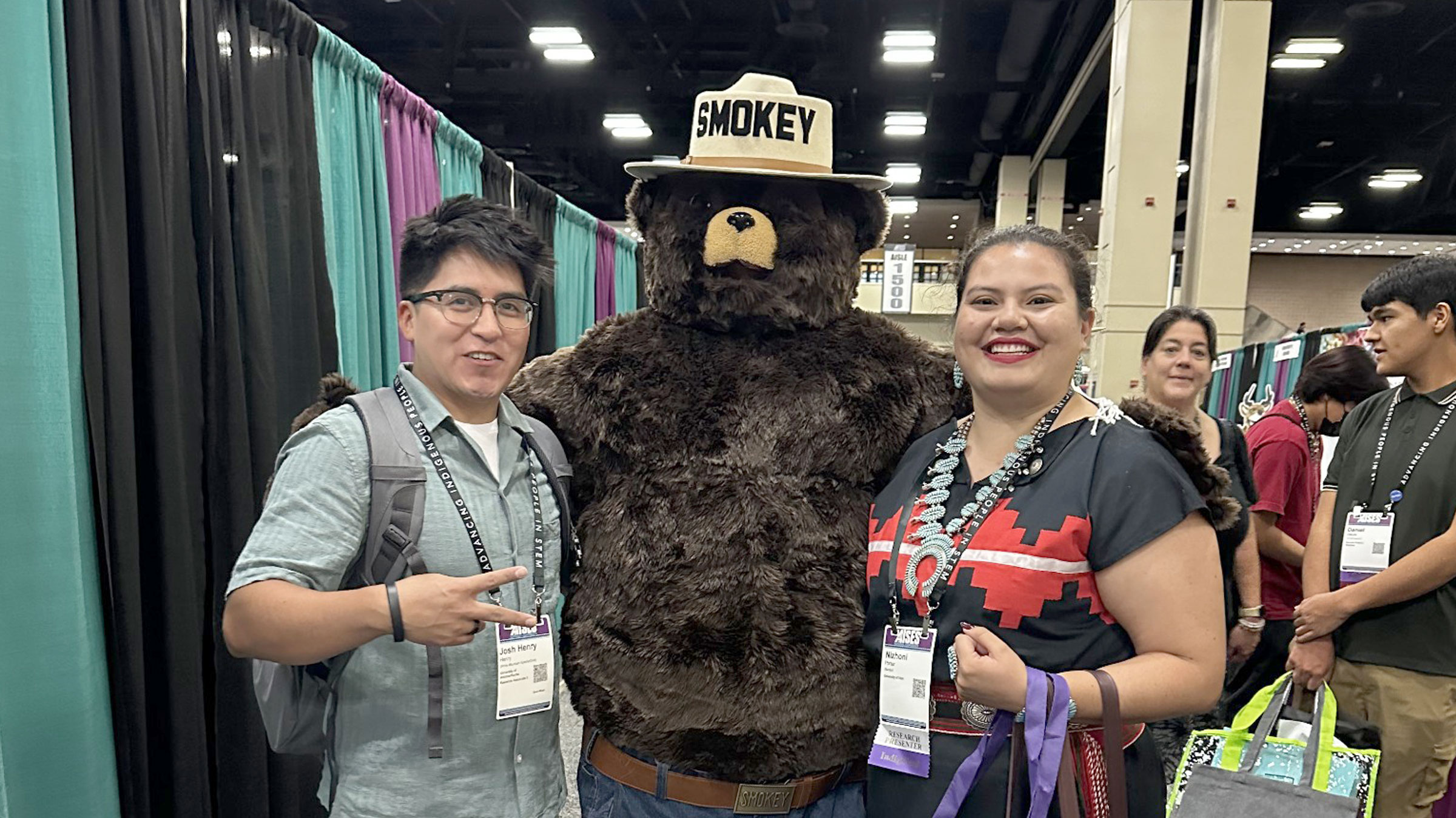 NARI with smoky bear
